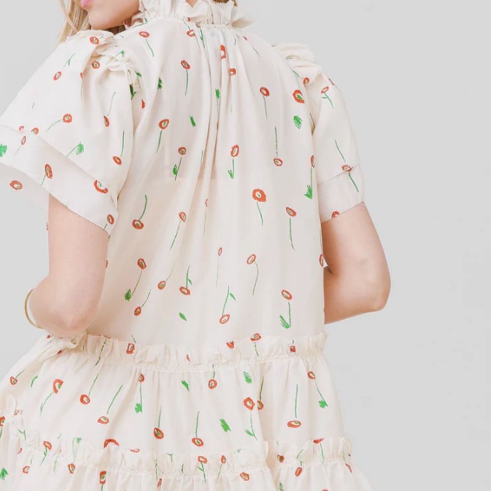Hunter Bell Merritt Floral Mini Dress - Picture 2 of 13